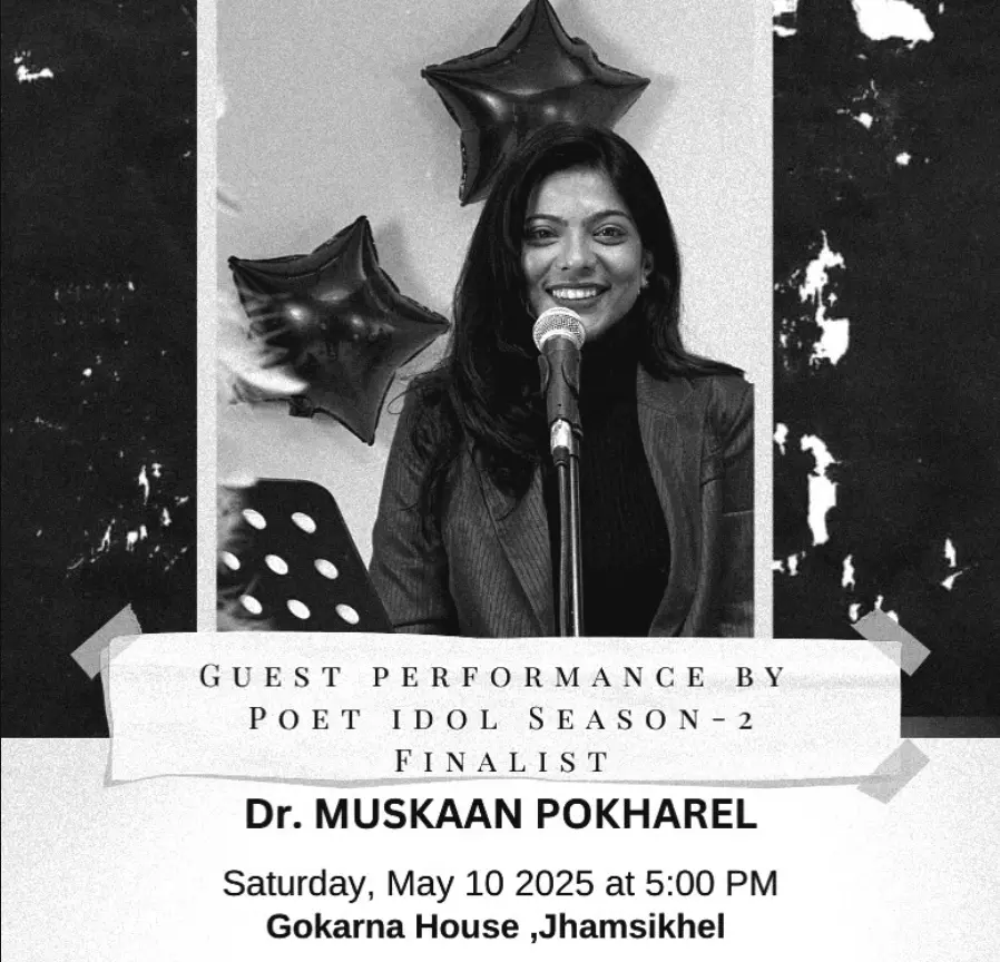 Dr. Muskaan Pokharel · poet & healer
